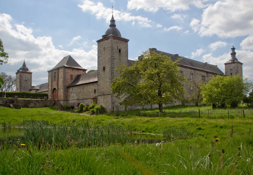 Chateau Ferme de Falaën, Onhaye, Belgium